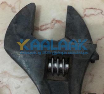 شستشوی آچار فرانسه با دستگاه التراسونیک صنعتی کالاک