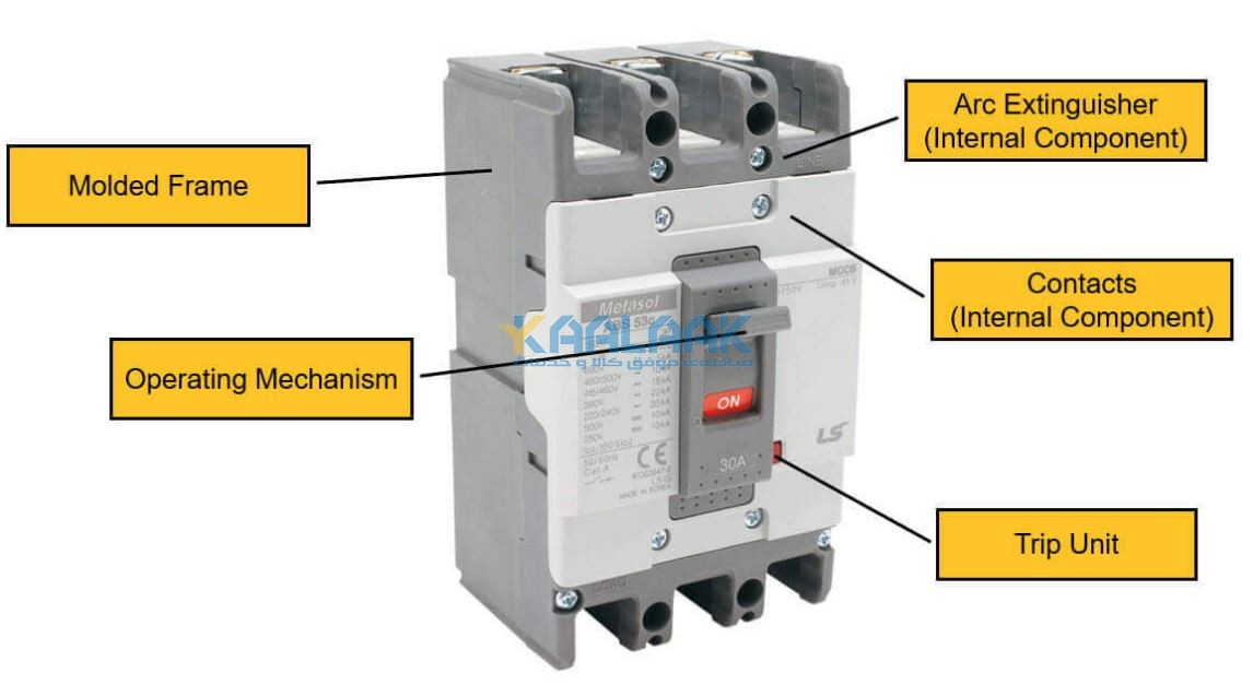 کاربرد مدار شکن کیس قالبی (MCCB)
