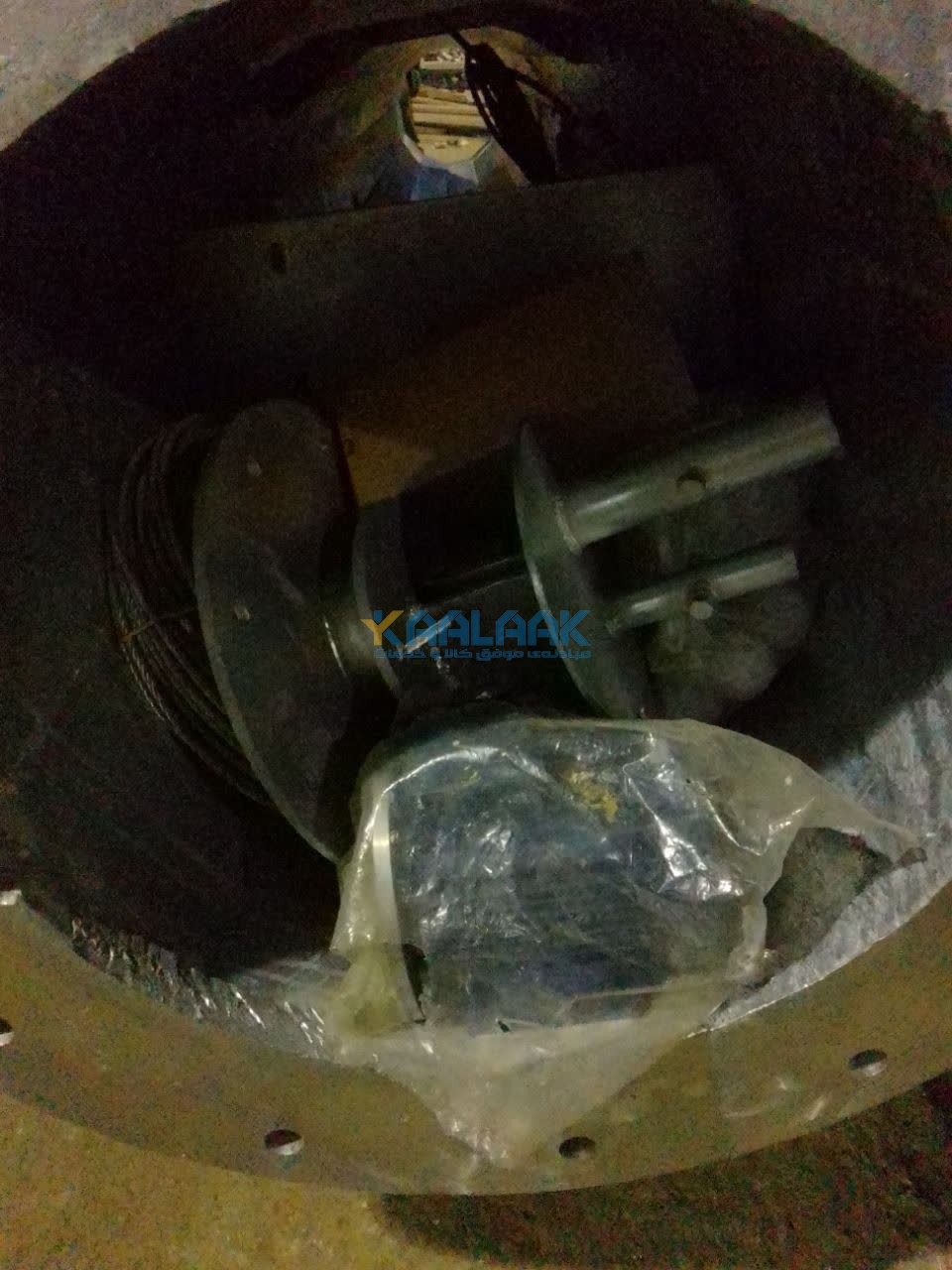 ارسال سفارش مشتری پایه پرچم 25 متری از شرکت کالاک