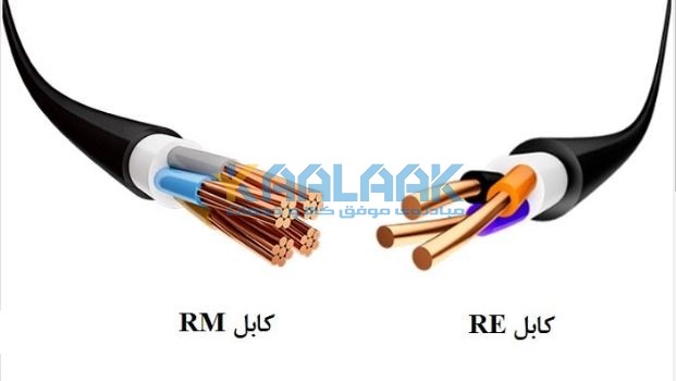 ساختار کابل تفاوت گرد تک رشته با 